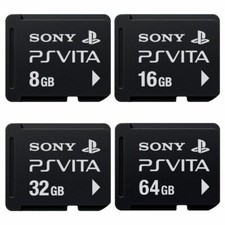 Sony Official Playstation PS Vita Memory Card 64GB,32GB,16GB,8GB
