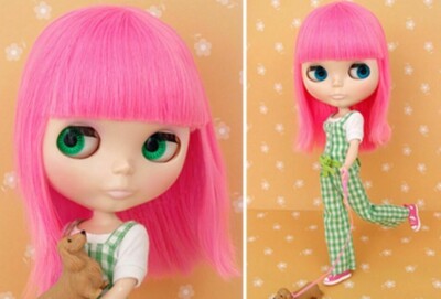   Neo BLYTHE Org. TAKARA TOMY Simply Guava pinke Haare OVP Sammelpuppe puppe  