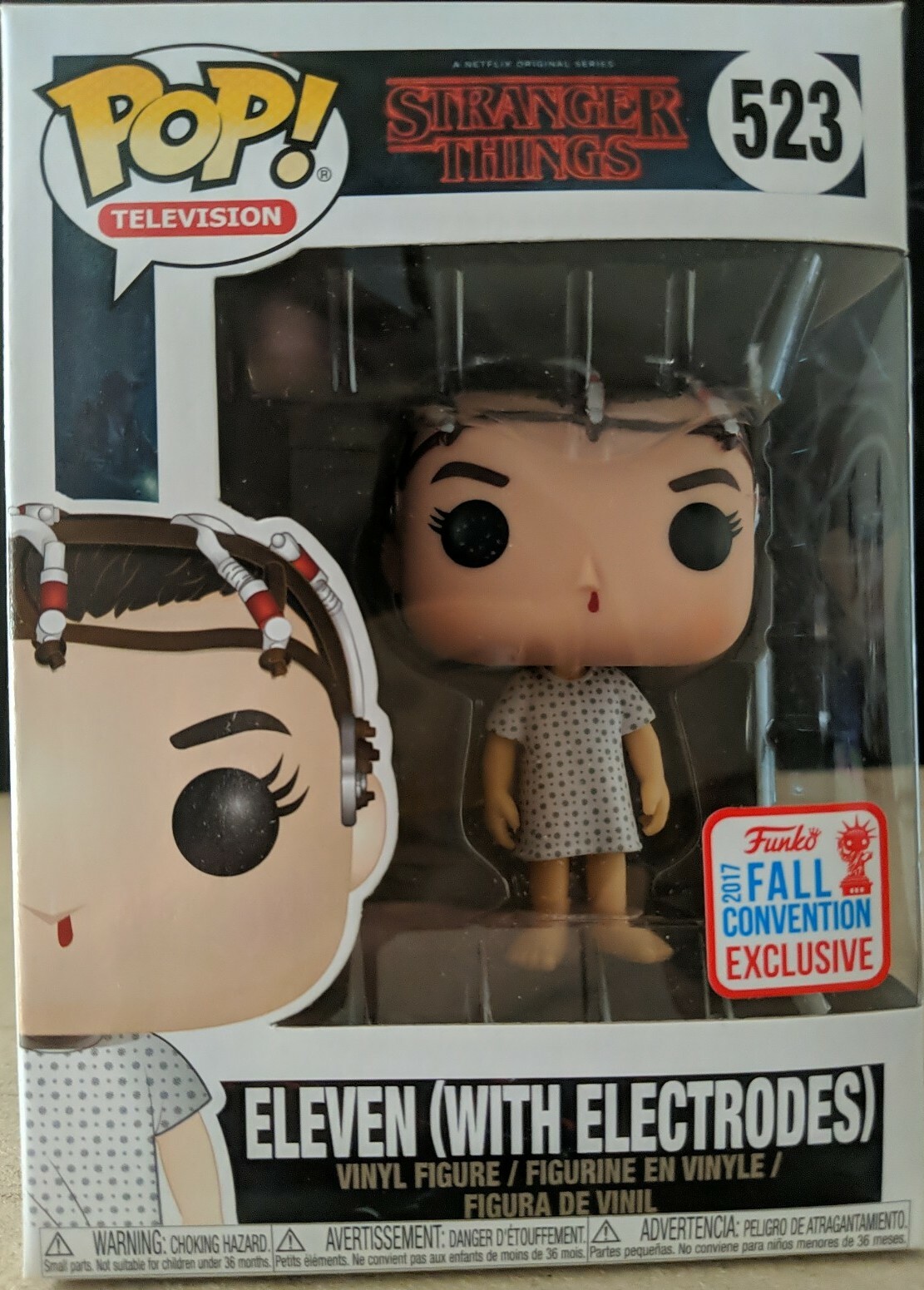 eleven with electrodes funko pop