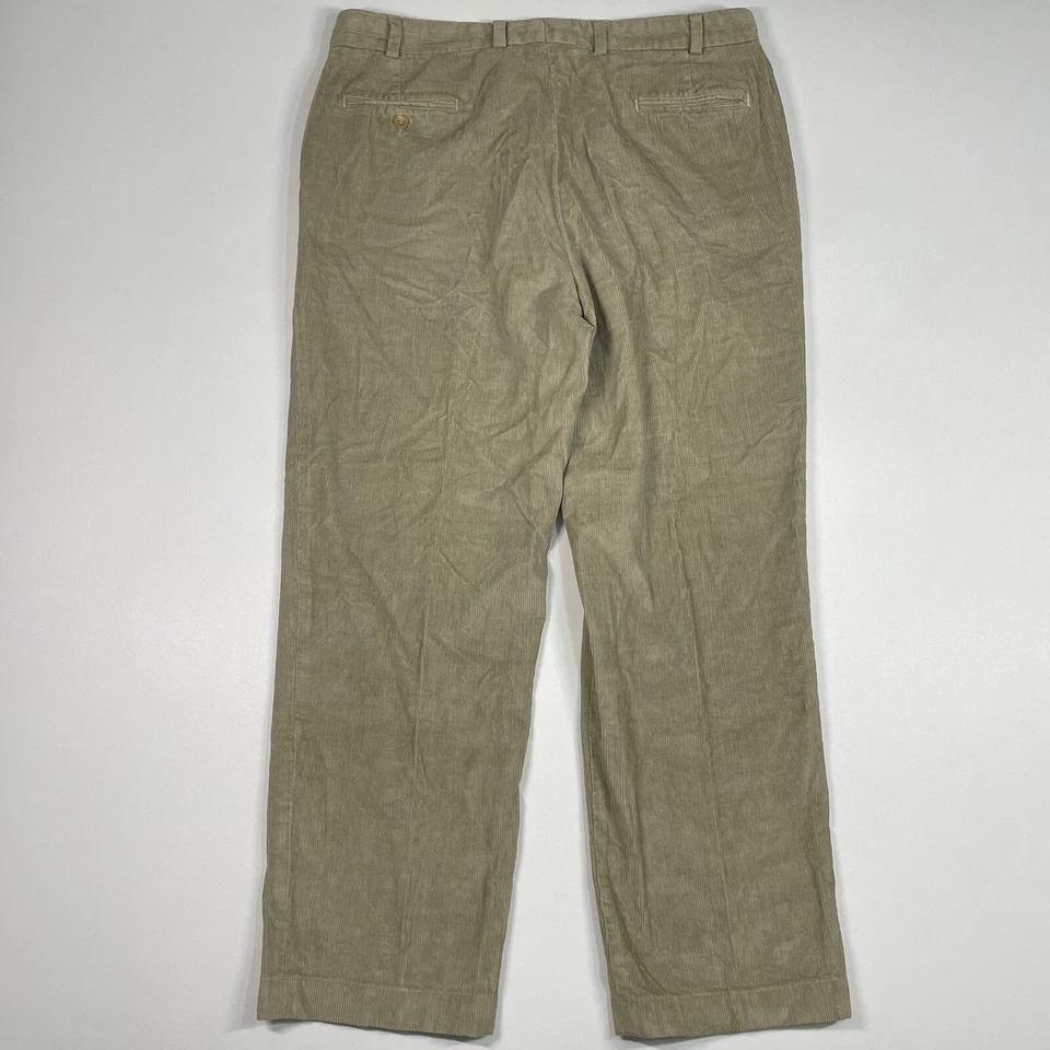 Vintage Bills Khakis Pants Men’s 38x30 Gray Corduroy Chino Trousers Made In USA - Image 2 of 4