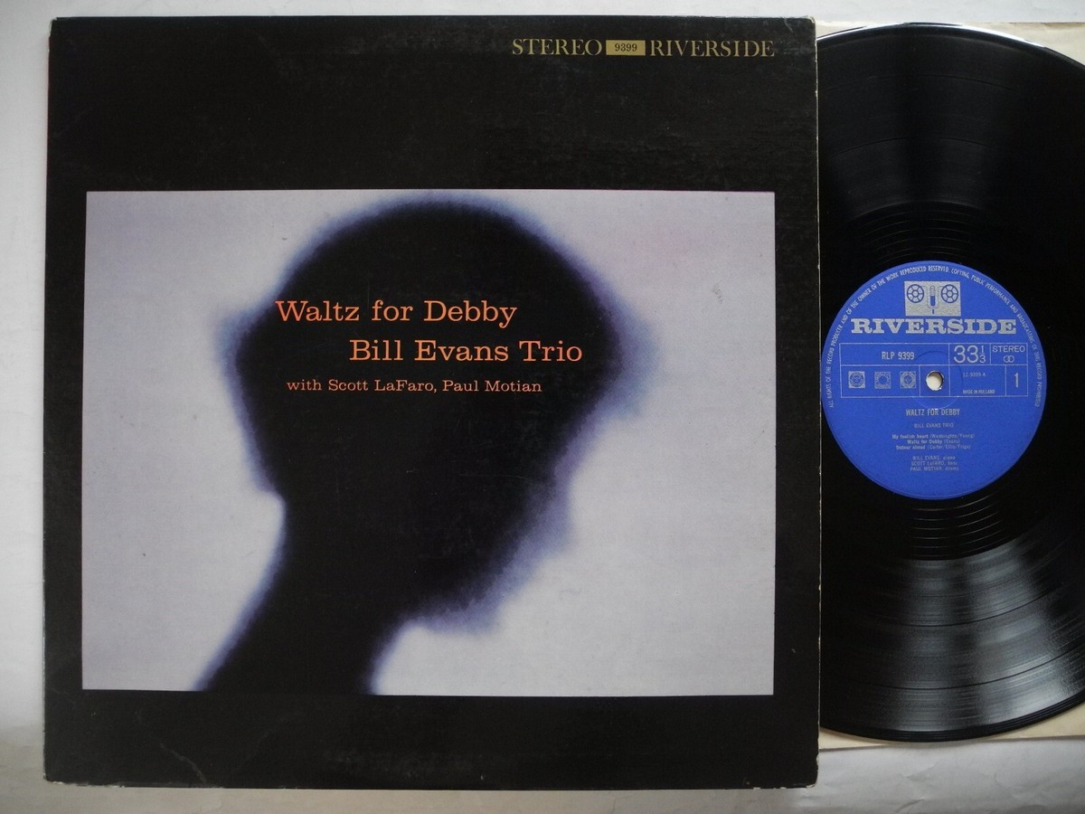 BILL EVANS TRIO Waltz For Debby LP 1962 Holland/US Riverside