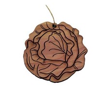 Lettuce - Cedar Ornament