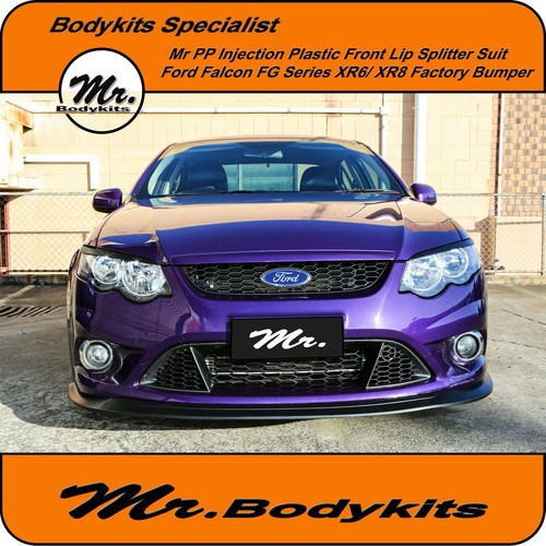 Mr. Front Lip Splitter For Ford Falcon XR6/ XR8 FG MK 1 Front Bumper