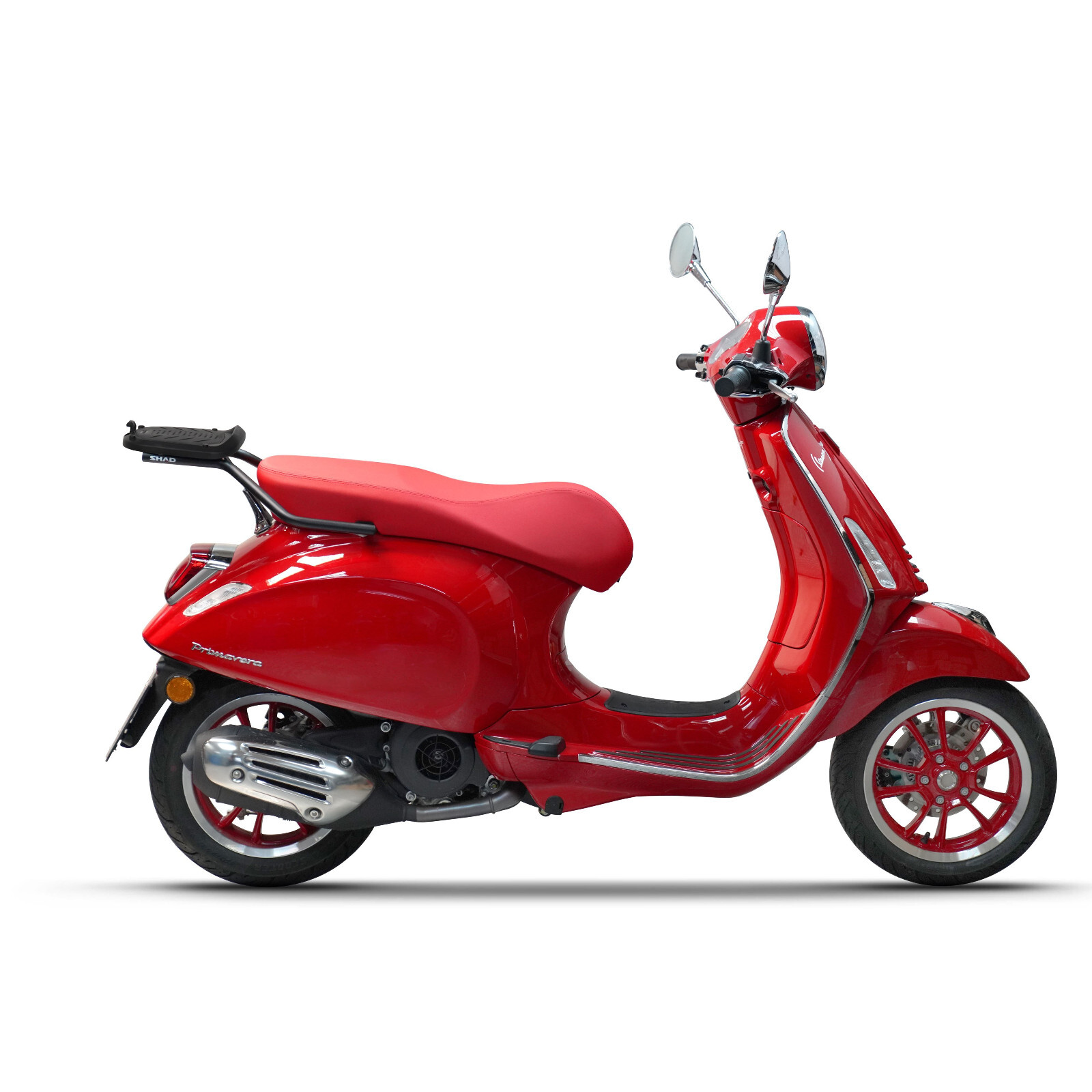 Support top case Shad Vespa Primavera fixations bagagerie scooter Sprint 2019 noir