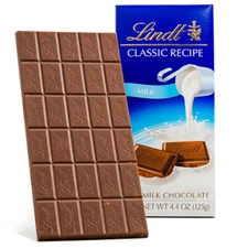 Lindt CLASSIC RECIPE Milk Chocolate Bar - 4.4 oz