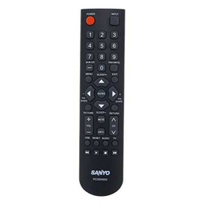NEW SANYO REMOTE URMT42DVL001 TV FW24E05F & FW32D05F