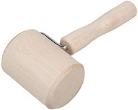 Teig - Eckenroller Teigroller Teigrolle Nudelholz Walze L 16,5 Cm Aus Buchenholz