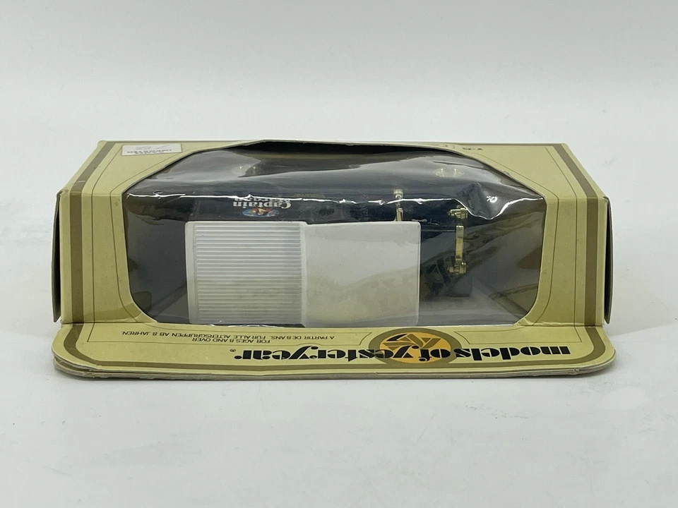 Matchbox Models of Yesteryear Y-12 1912 Ford Model T Captain Morgan Rum Black - Image 4 of 4