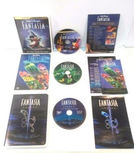 Fantasia Walt Disney Classics Fantasia 00 Legacy 3 Dvds Animation Family Ebay