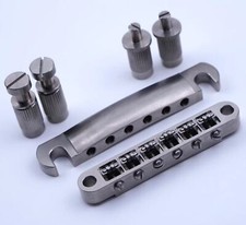 Titanium Alloy Tune-O-Matic Roller Bridge Tailpiece Fit Gibson Epiphone Les Paul