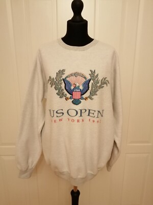 GEAR vintage Sweatshirt ''US Open NEW York 1992'' Gr. XL, Top Zustand 