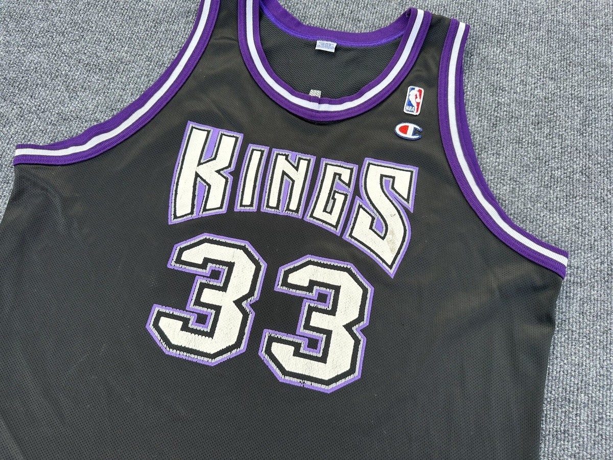 Vintage 90s Sacramento Kings Brian Grant NBA Champion Jersey Sz 48