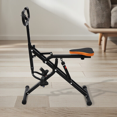 Foldable Squat Assist Trainer With LCD - Adjustable 105-120 cm 120kg Capacity