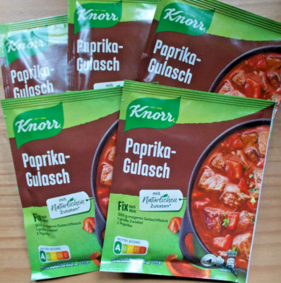 Knorr Fix Paprika-Gulasch (27,08/kg) 5 x 48g - Top Preis