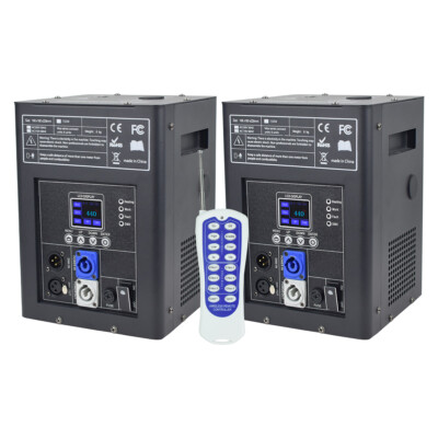 2PCS Cold Spark Machine 750W Stage Effect DMX Firework Wedding Event