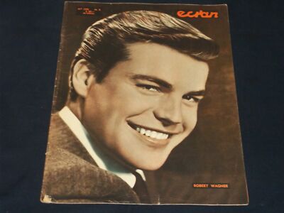 1957 OCTOBER 1 ECRAN SPANISH MAGAZINE - ROBERT WAGNER COVER - E 26031