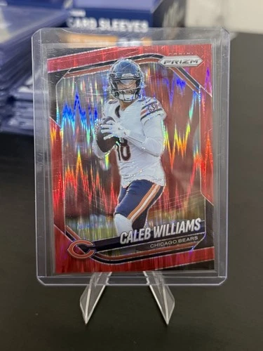 2025 Panini Prizm - Caleb Williams #124 Red Flash Prizm