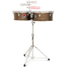 Latin Percussion LP1415-PM Pedrito 14 15 Steel Timbales