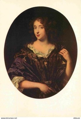 Postkarte - Kunst - Malerei - Pierre Mignard - Porträt von Hélène Ferrand Marq