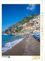 Calvendo Puzzle Amalfi Coast - On The Beach In Positano | 1000 Pieces, Finished