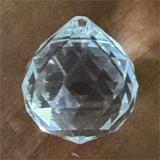 Feng Shui Crystal Ball Suncatcher: Rainbow Prism Feng Shui Decor 50 mm/2 in