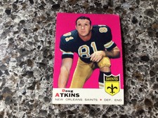 U-Pick 1969 Topps football commons/minor stars SINGLES  - YOU PICK ANY CARD(S)