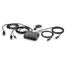 StarTech.com Cable Switch KVM Híbrido USB-C de 2 Puertos - 4K60 - Cables Integra