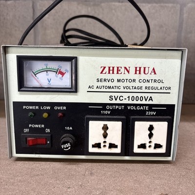 SVC-1000VA SERVO MOTOR CONTROL AC AUTOMATIC VOLTAGE REGULATOR