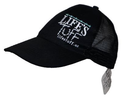 LIFE'S TUFF NET HAT OTTO NEW W/ TAG LIFE IS TOUGH SNAPBACK TRUCKER CAP MESH BACK