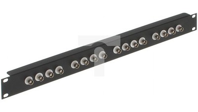 RACK 19 Zoll 1U 16xBNC G-16B-RACK Verteilerdose