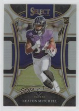 2023 Panini Select Suite Level Silver Prizm Keaton Mitchell #409 0h28