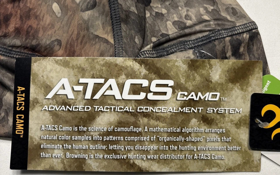 Browning Beanie Riser Tree Dirt Extreme FM Skull Cap A-Tacs Camo OSFM FREE SHIP - Image 4 of 4