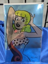 Betty & Veronica Swimsuit Special #1 DeCarlo Silver Foil Betty Pin-Up Variant 