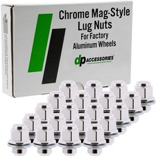 DPAccessories Lug Nuts Compatible with 2016-2021 Nissan Pathfinder  Chrome O...