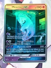 Mewtwo GX Pokemon 78/73 Foiled Doujin Card Eng Art - NM ** READ **