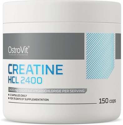 OstroVit Creatine HCl 2400 mg 150 Kapseln 75 Portionen Sport Kraft Training Plus