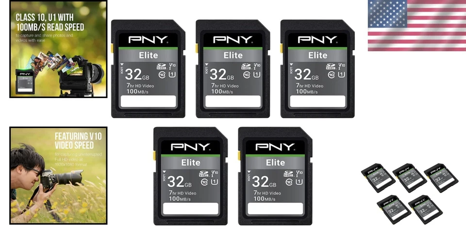 High Speed 32GB SD Card - 100MB/s Read, Class 10, U1 V10 - Image 2 of 4