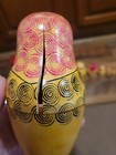 Vintage Russian Nesting Dolls Set Of 9 Hand Painted Signed Marked- READ — photo 5