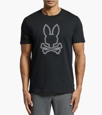 Psycho Bunny Durango Embroidered Bunny T-Shirt 5 m , BLACK
