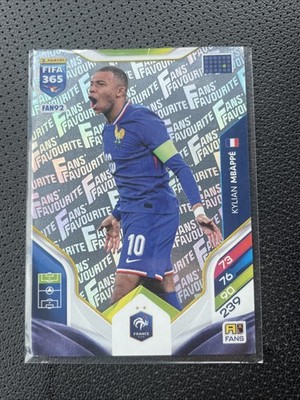 Panini FIFA 2026 Fans' Favourite Silver FAN 92 Kylian Mbappe France