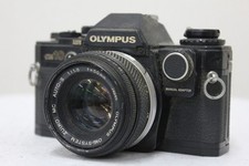  Return Guarantee Olympus OM10 Black ZUIKO MC AUTO-S 50mm F1.8 Body Lens Set