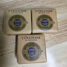 3x L'occitane Verbena Extra Gentle Soap Shea Butter Set 50G 1.7 oz