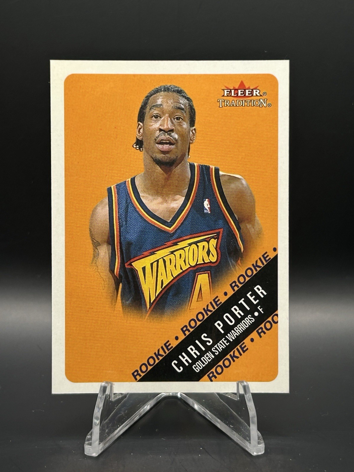 2000-01 Fleer Tradition Glossy Chris Porter Rookie /1500 #215 Golden St Warriors