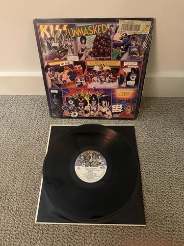 Kiss - Unmasked 1980 Vinyl 12" Aucion Casablanca Vinyl LP