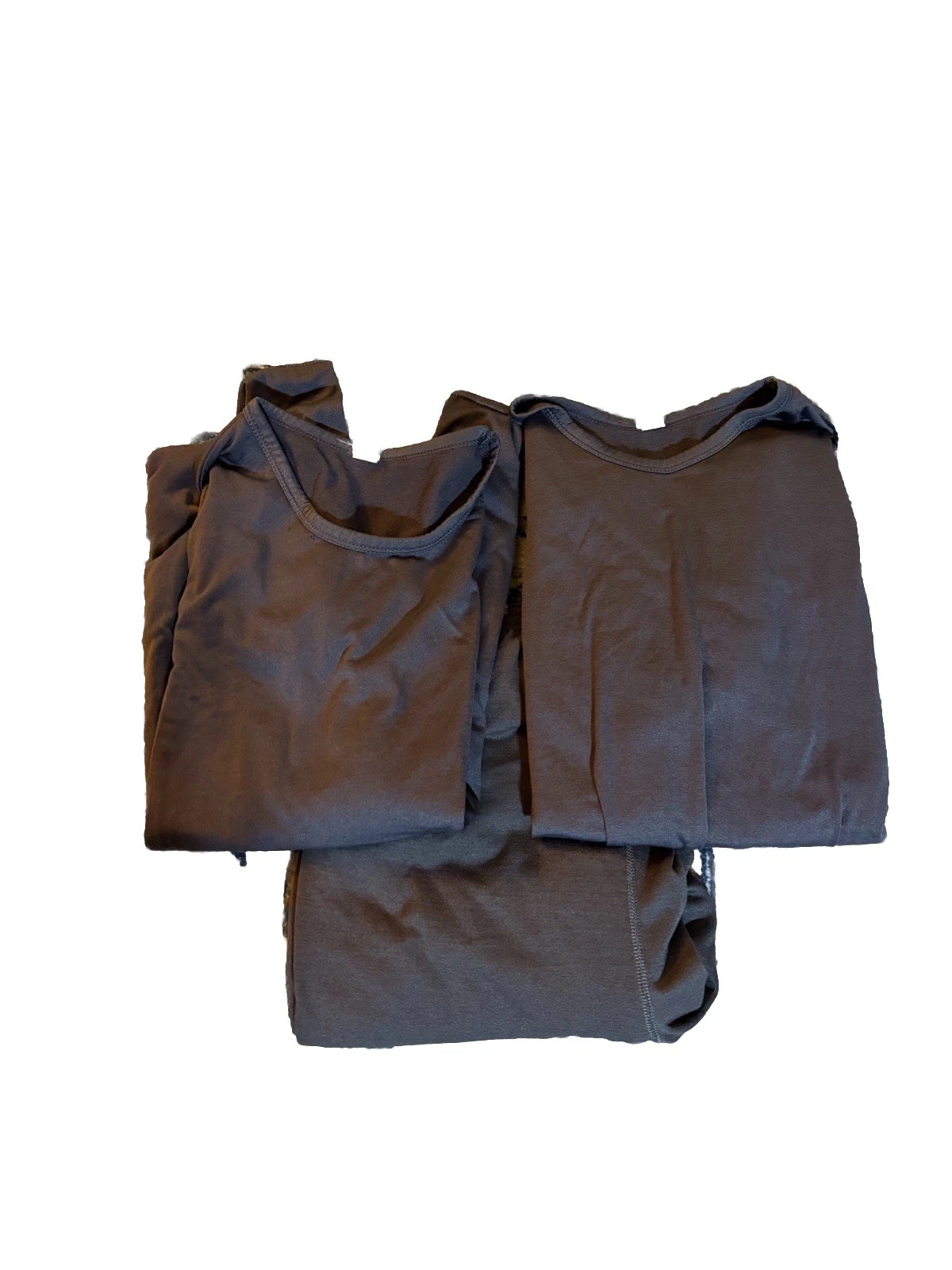 Arctic Trail Men's Xtra Large Gray Long John’s LS Shirt And 2 Pair Pants