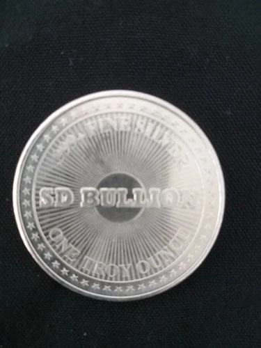 Silver 1oz .999 Round SD Bullion Nice Round