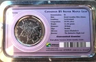 1999 Canadian Maple Leaf Royal Mint Vtg Rare Bullion-0.999 Silver 1 Oz Art Coin