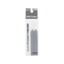 Pack/2 Pentel Arts ZER3 Refills for Clic Eraser Pro