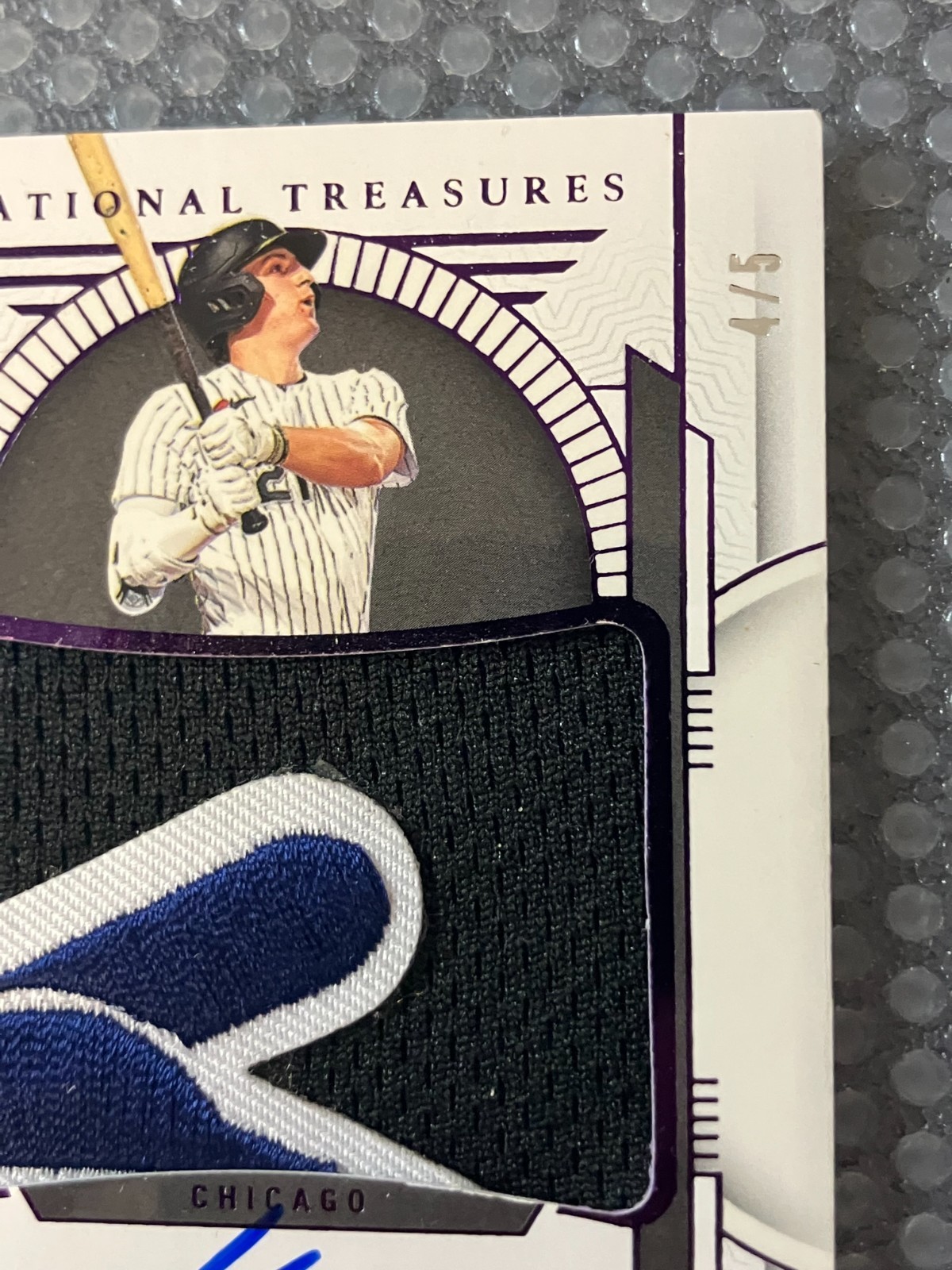 2024 National Treasures COLSON MONTGOMERY Prospect Materials Signatures Auto /5 view 4