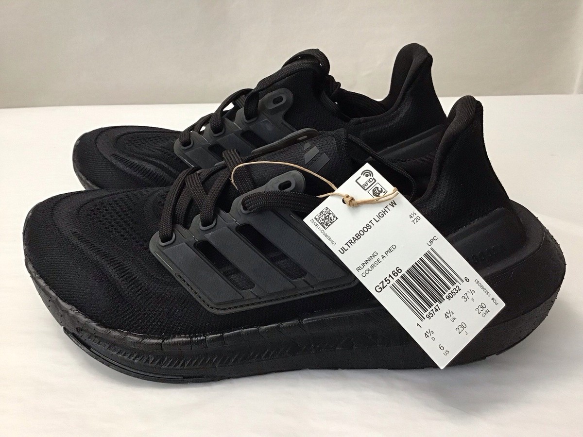 New Adidas Ultraboost Ultra Boost Light Running Womens SZ 6 Black 